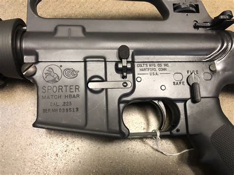 This is civilian <b>match</b> grade AR-15 patterned of the U. . Colt sporter match hbar review